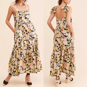 Saltwater Luxe Alanya Floral Maxi Dress